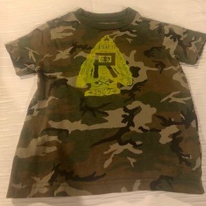 POLO camo print toddler t-shirt